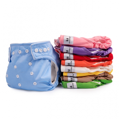 Miracle Baby Cloth Pañales Pantalones Pañales de bolsillo reutilizables ajustables para ropa interior impermeable para bebés con un pañal de inserción